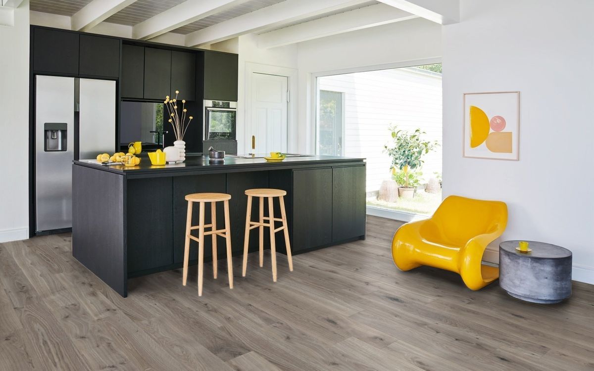 PARADOR Laminat Eiche basaltgrau Landhausdiele Seidenmatte Struktur | Basic 400-4014809233435 guenstig bei bodenverkauf.de kaufen PARADOR Laminat Eiche basaltgrau Landhausdiele Seidenmatte Struktur | Basic 400-4014809233435