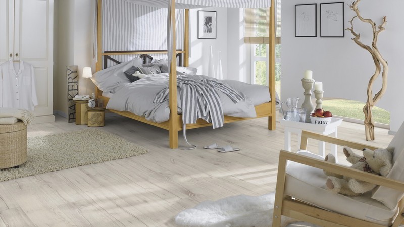 TER HÜRNE Vinylboden Eiche Trondheim weiß Lange Landhausdiele A01a | Pure Choice | 38 m²-4012853119620