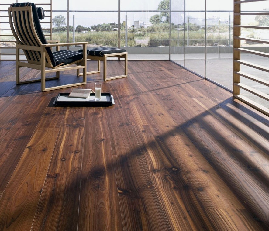 Parkett Douglasie kerngeräuchert Landhausdiele gebürstet geölt | PD 400-4011138521905 guenstig bei bodenverkauf.de kaufen Parkett Douglasie kerngeräuchert Landhausdiele gebürstet geölt | PD 400-4011138521905