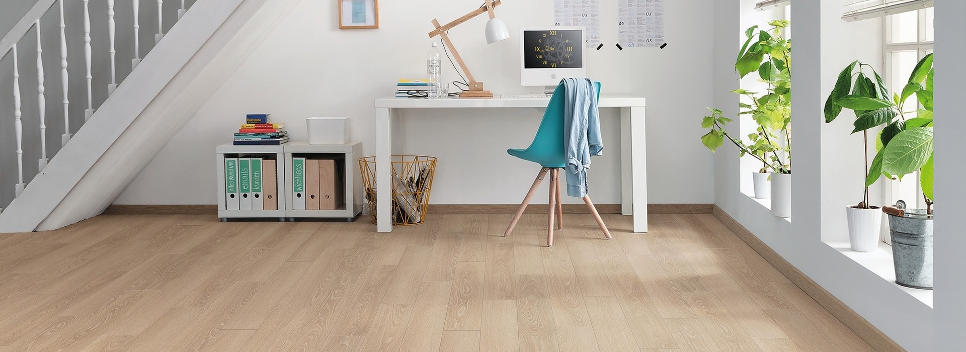 HARO Laminat Eiche creme gekalkt Landhausdiele | Tritty 100 Loft | 2.Wahl | 28 m²-4018427310776