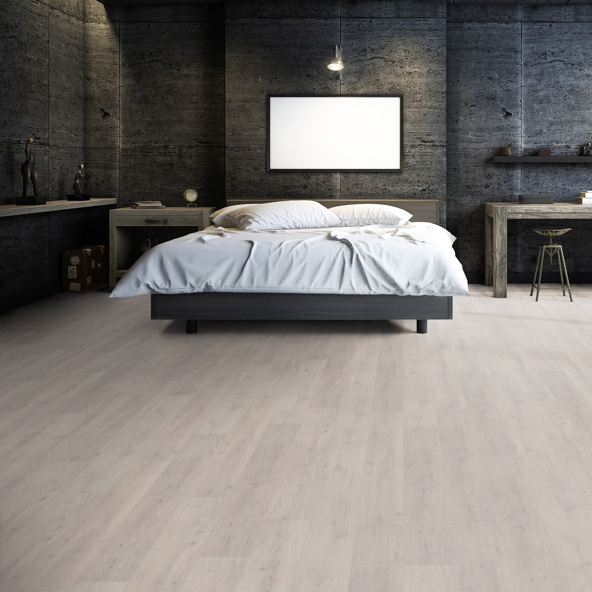 TER HÜRNE Vinylboden Eiche Helsinki weiß Landhausdiele F03 | Pure Choice Perform | 34,5 m²-4012853140969