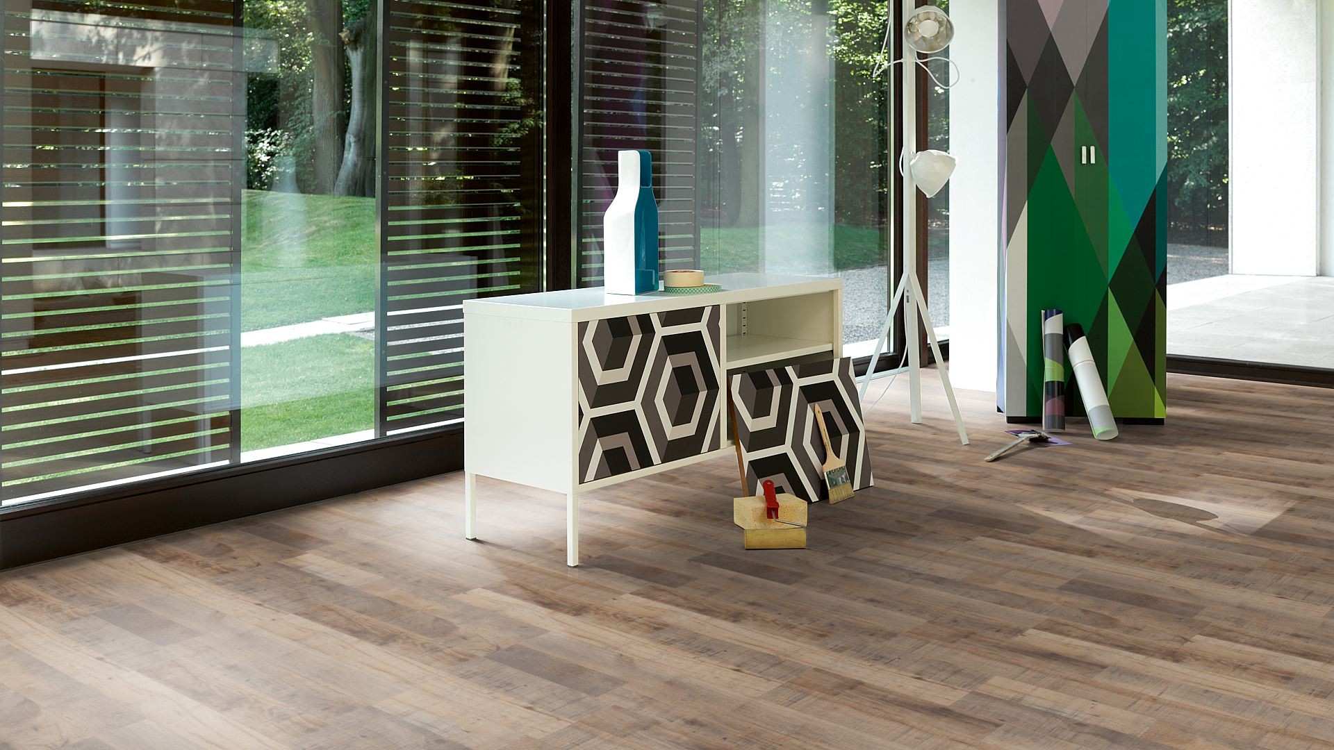 PARADOR Laminat Kastanie Vintage braun Schiffsboden 2-Stab Seidenmatte Struktur | Basic 400 | 28 m²-4014809170419