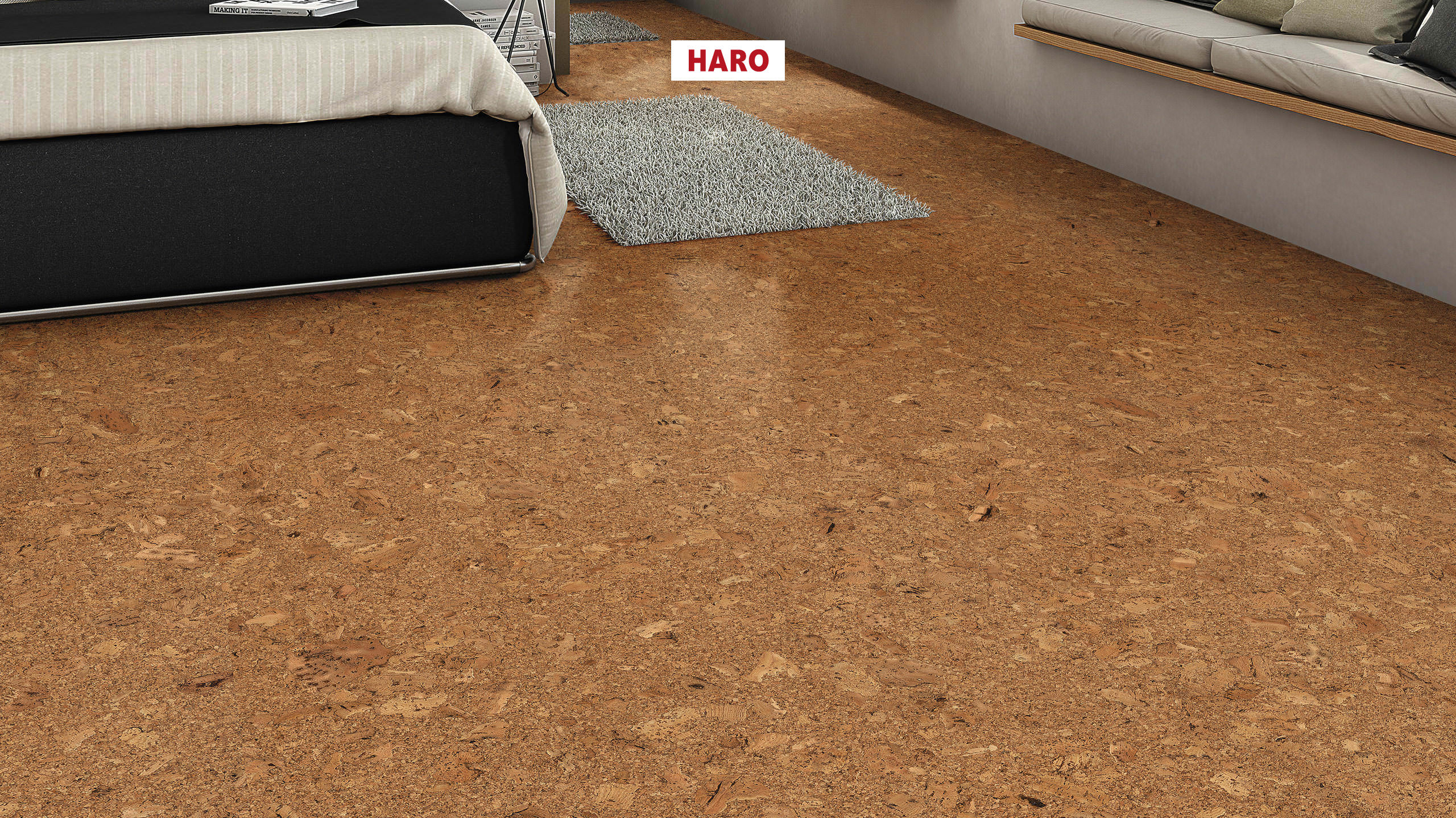 HARO Korkboden Lagos natur Permadur | Corkett | 2. Wahl-4018427467319