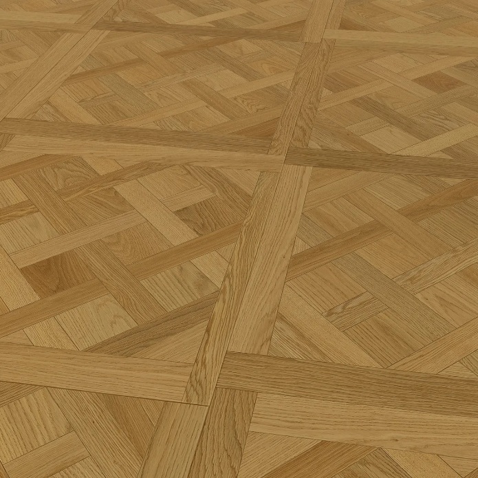 TER HÜRNE Design-Vinylboden Eiche Chambord Holzfliese Flechtmuster | Perform