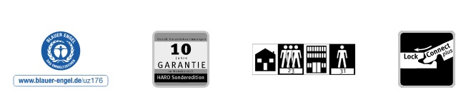 HARO Laminat Eiche Dover Landhausdiele | Sonderedition | 2.Wahl | 5 m²-4018427386818