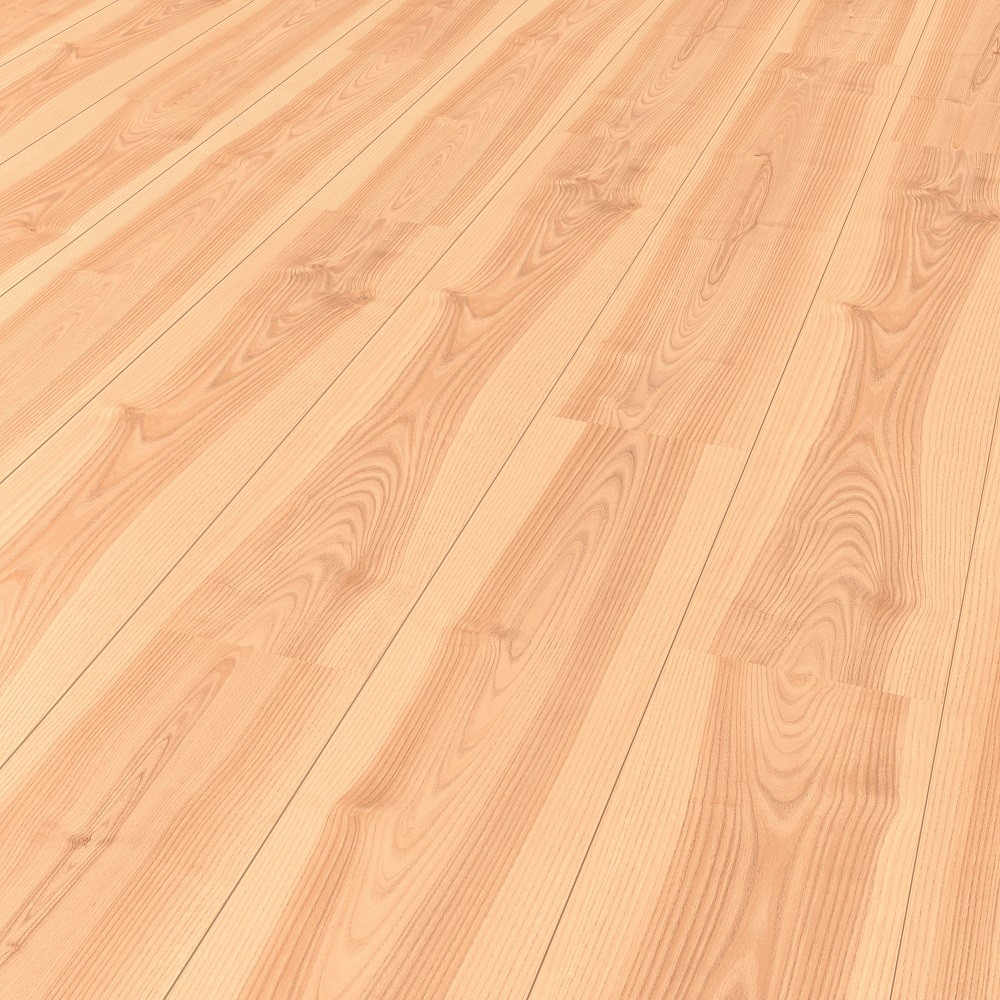 TER HÜRNE Laminat Esche naturbeige Landhausdiele breit 2-seitige V-Fuge | Vitality Line | 12 m²-4012853068461