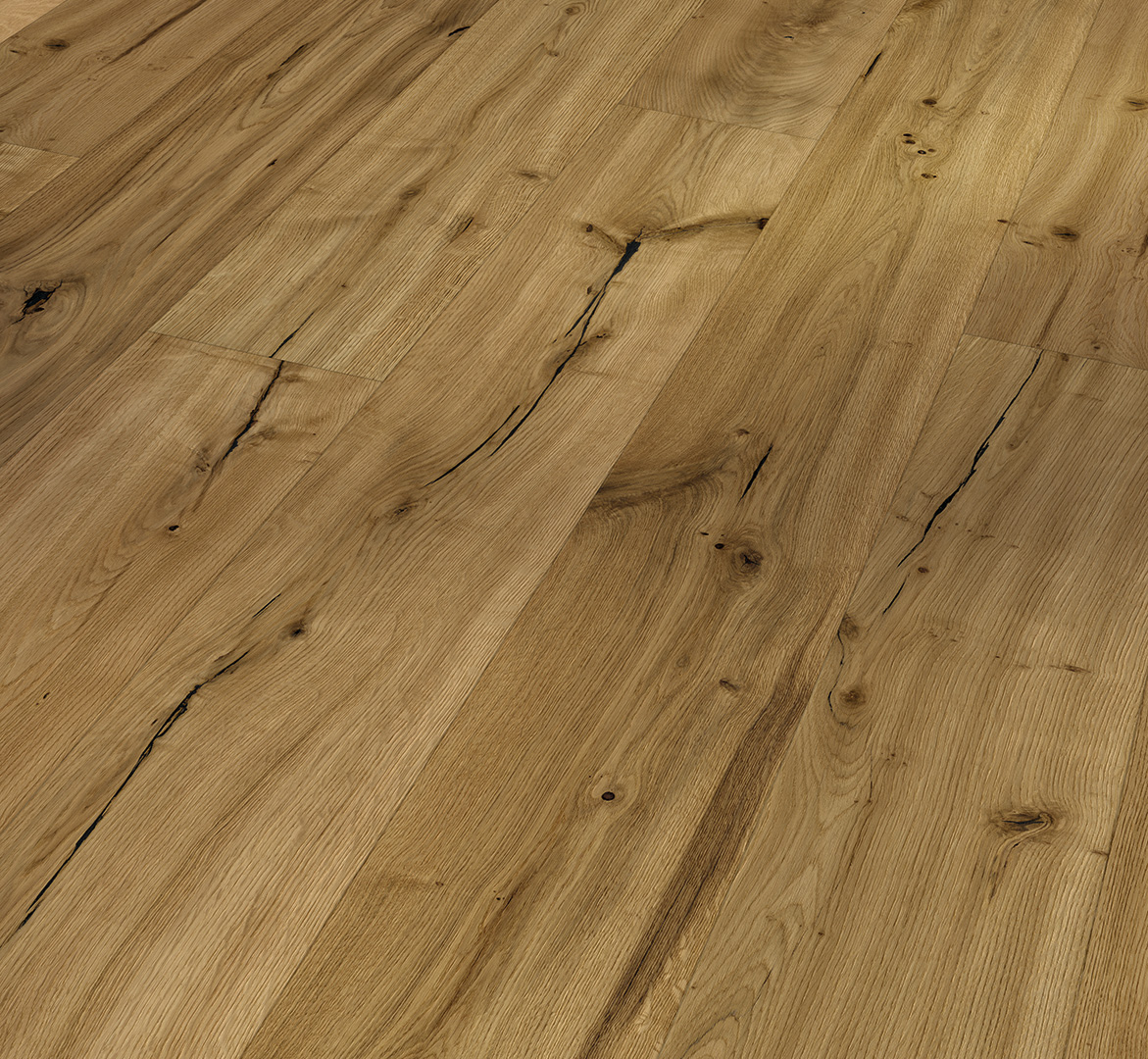 PARADOR Parkett Eiche handscraped Landhausdiele naturgeölt | Sonderedition Kurzlänge-#