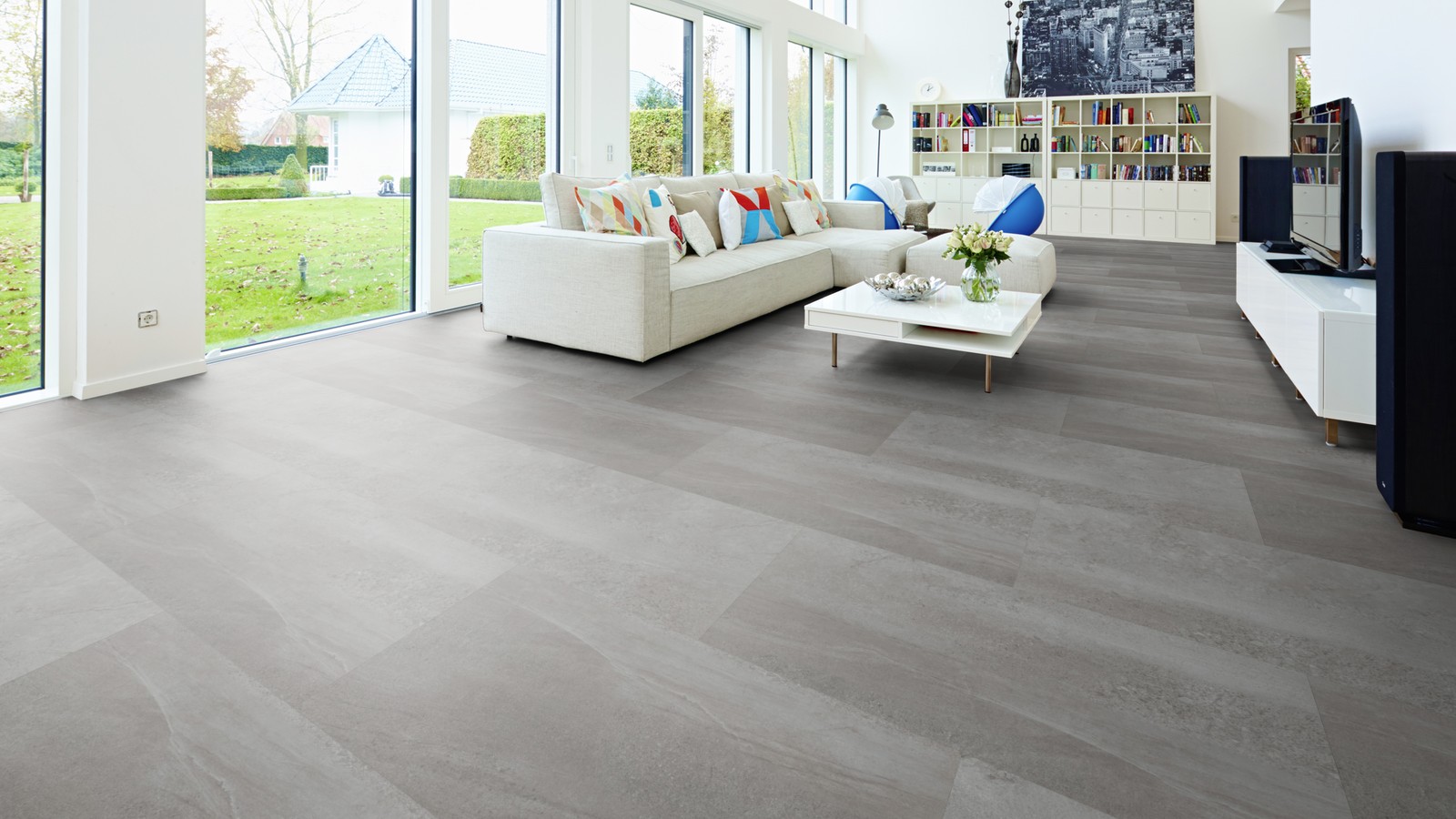 TER HÜRNE Vinylboden Stein Medina grau Naturstein | Perform-4012853137730
