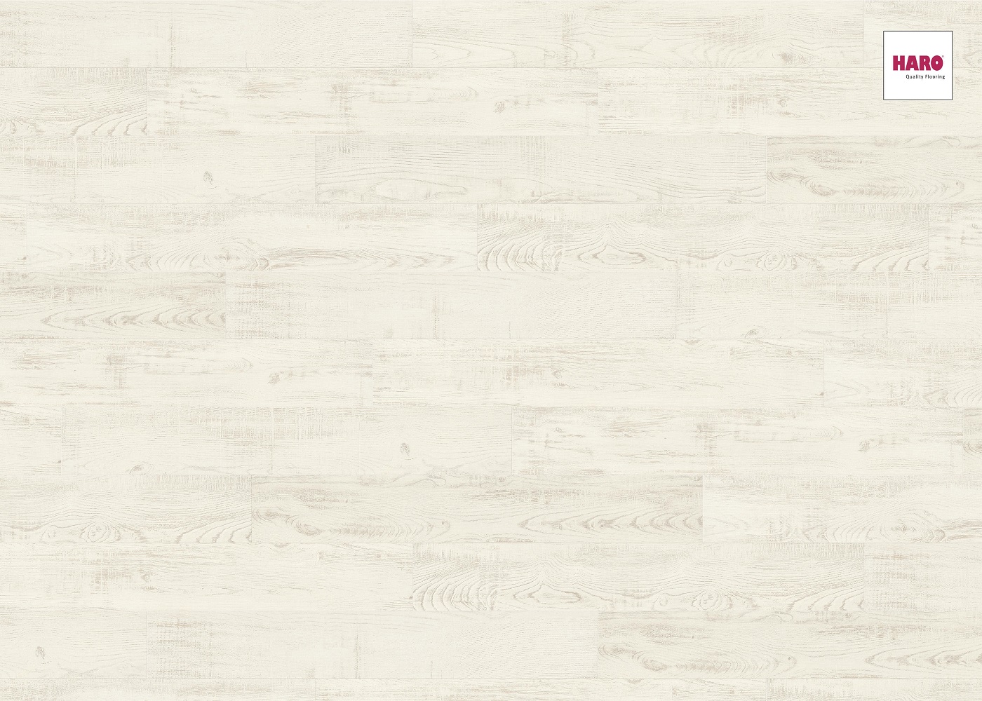 HARO Laminat Kastanie bianco strukturiert matt Landhausdiele 4V | Tritty 250 Silent CT | 23 m²-#