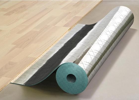 EcoSilent ALU Kautschuk 3 mm: 10 m²- EcoSilent ALU Kautschuk 3 mm: 10 m²-