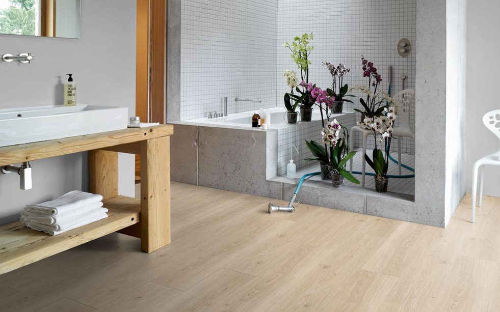 PARADOR Laminat Eiche Studioline geschliffen Landhausdiele V-Fuge | Hydron 600 | 2. Wahl | 28 m²-4014809240631