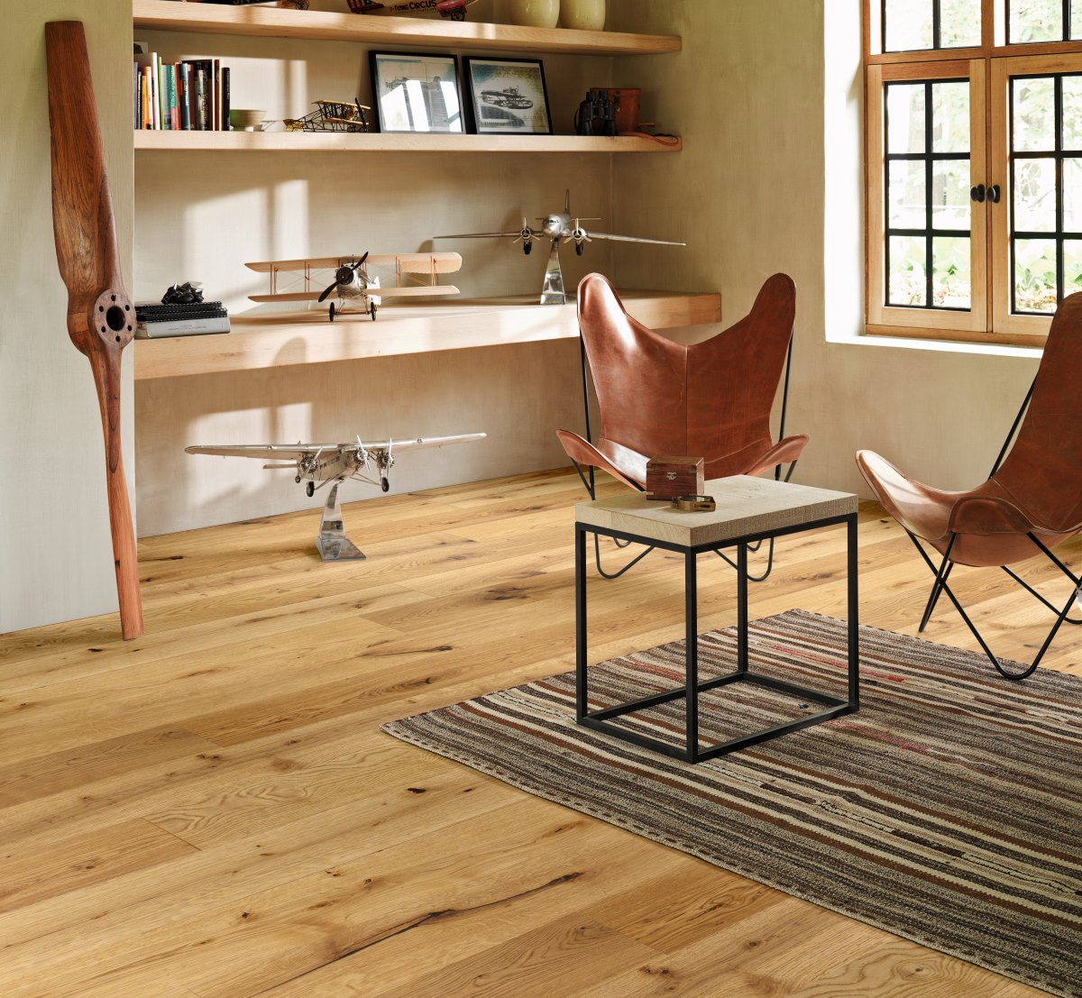 PARADOR Parkett Eiche gebürstet Rustikal Landhausdiele naturgeölt Minifase | Classic 3060 | 34 m²-4014809196952