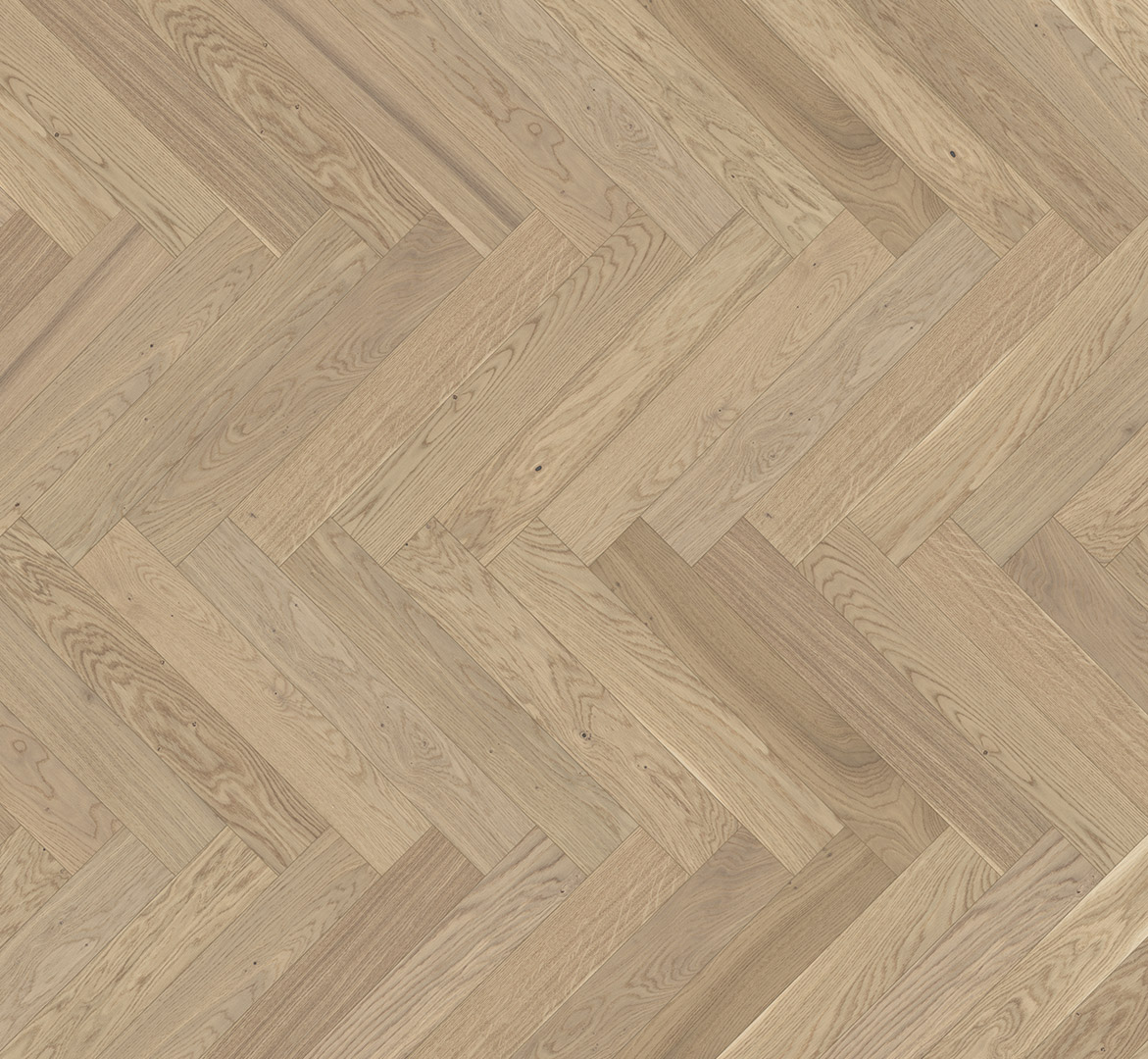 PARADOR Parkett Eiche Pure Stab (Fischgrät-Verlegung) lackversiegelt matt umlaufende Minifase | Trendtime 3 | 27,5 m²-4014809282860
