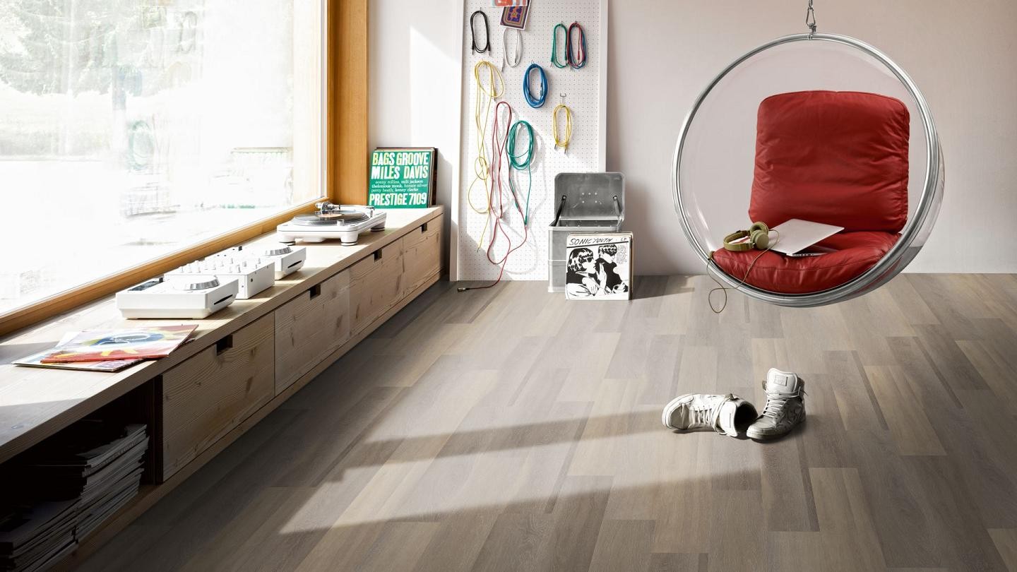 Vinyl Eiche grau gekälkt Landhausdiele Classic 2050: 20,0 m²-4014809145110
