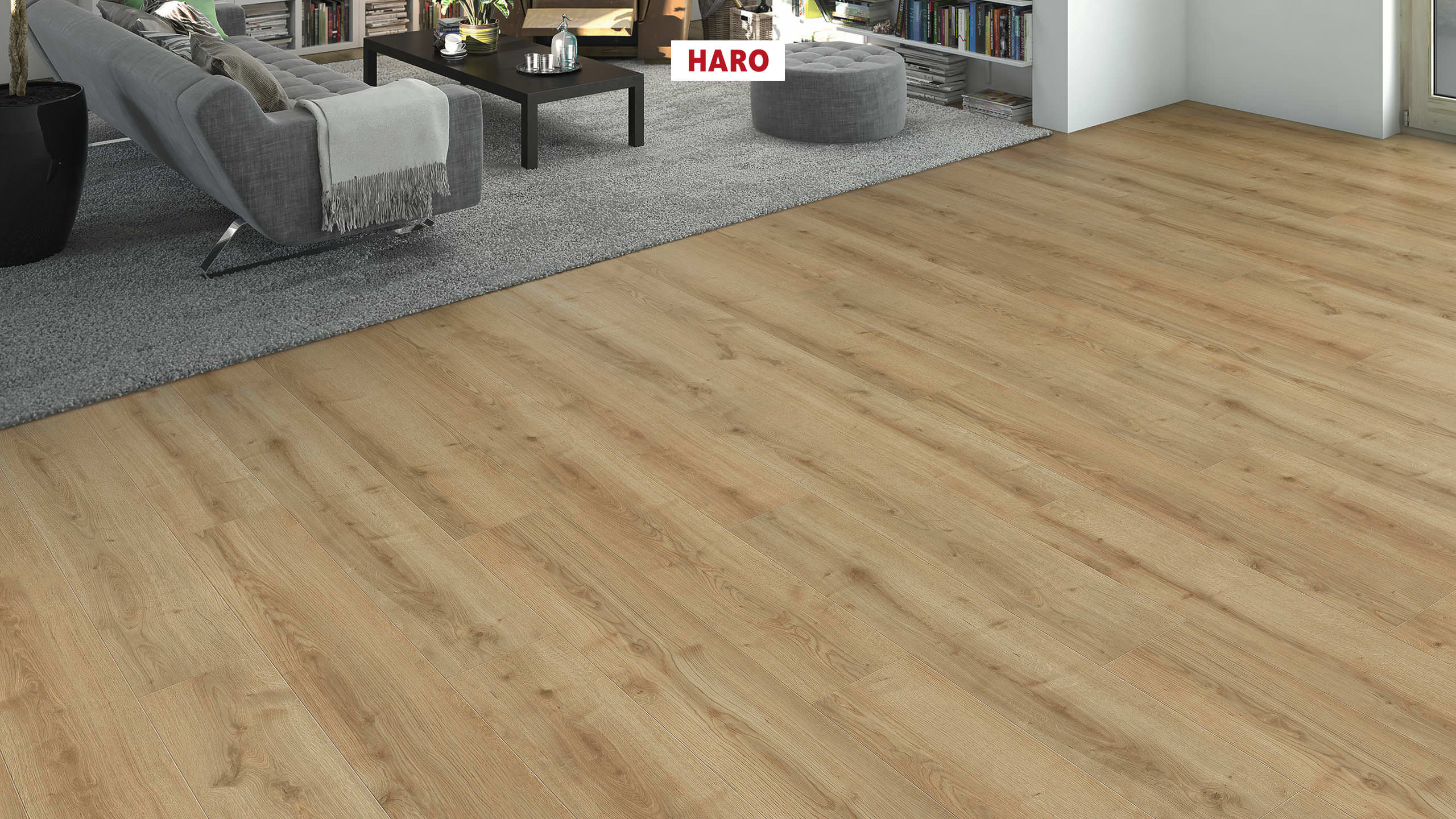HARO Designboden Eiche Ontario puro Landhausdiele 4V | DISANO WaveAqua | 2. Wahl | 33 m²-4018427471811