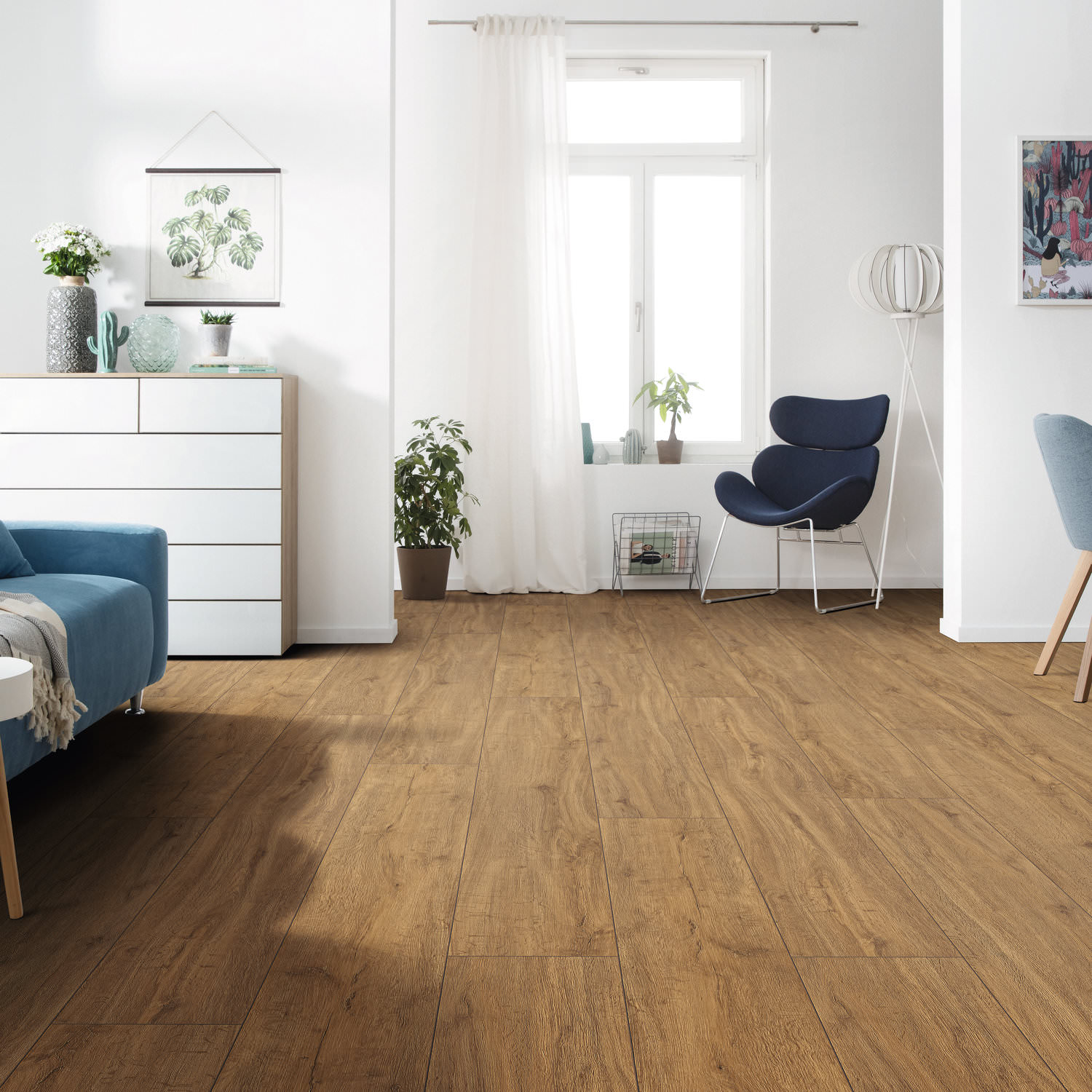 HARO Designboden Bergeiche Landhausdiele XL V-Fase | DISANO ClassicAqua | 2. Wahl | 16,5 m²-4018427506841