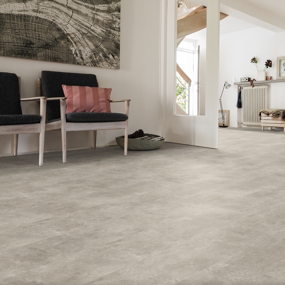HARO Designboden Piazza 4V Sichtbeton greige Steinstruktur | DISANO Classic Aqua | 2. Wahl | 17,5 m²-4018427458775