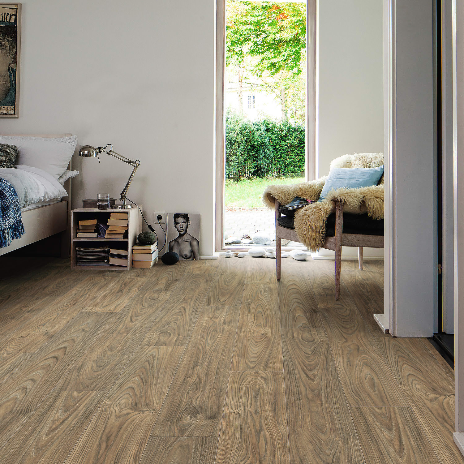 HARO Laminat Ulme Vario authentic soft Landhausdiele 4V | Tritty 100 | 2. Wahl | 24 m²-4018427516383