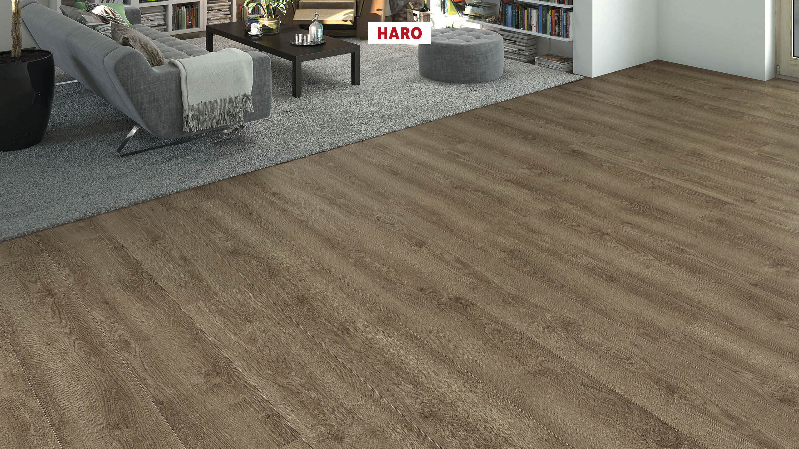 HARO Designboden Eiche Victoria samtbraun Landhausdiele XL 4V | DISANO WaveAqua | 2. Wahl | 28,5 m²-4018427471866