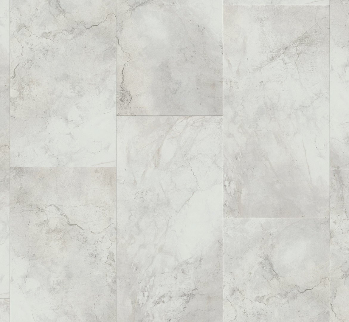 PARADOR Vinylboden Marmor Abbey weiß Mineralstruktur 4-seitige Fase | Trendtime 5-4014809269342