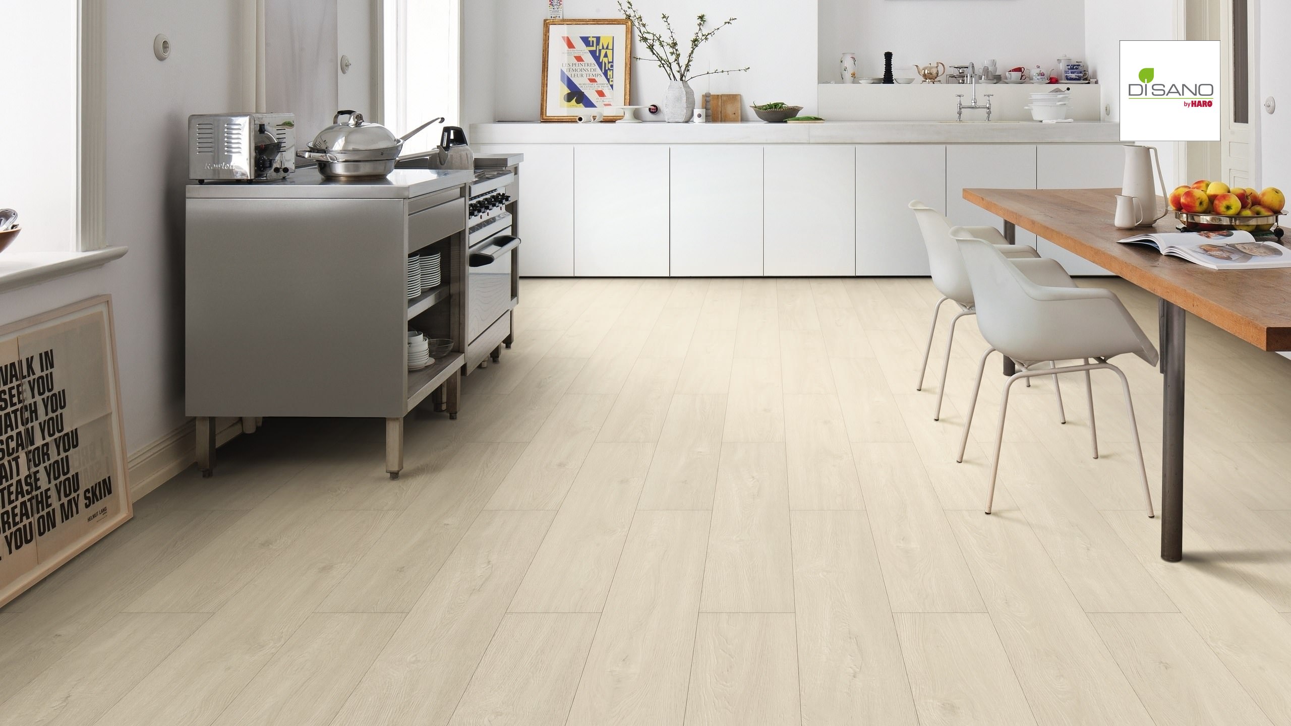HARO Designboden Eiche naturweiß strukturiert Landhausdiele 4VM | DISANO SmartAqua | Sonderedition-# HARO Designboden Eiche naturweiß strukturiert Landhausdiele 4VM | DISANO SmartAqua | Sonderedition-#