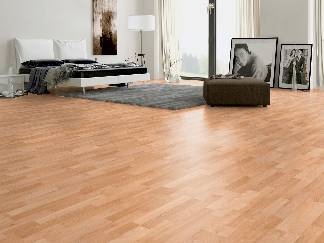 TER HÜRNE Laminat Buche no. 730 Schiffsboden 3-Stab | base.59-4012853148521