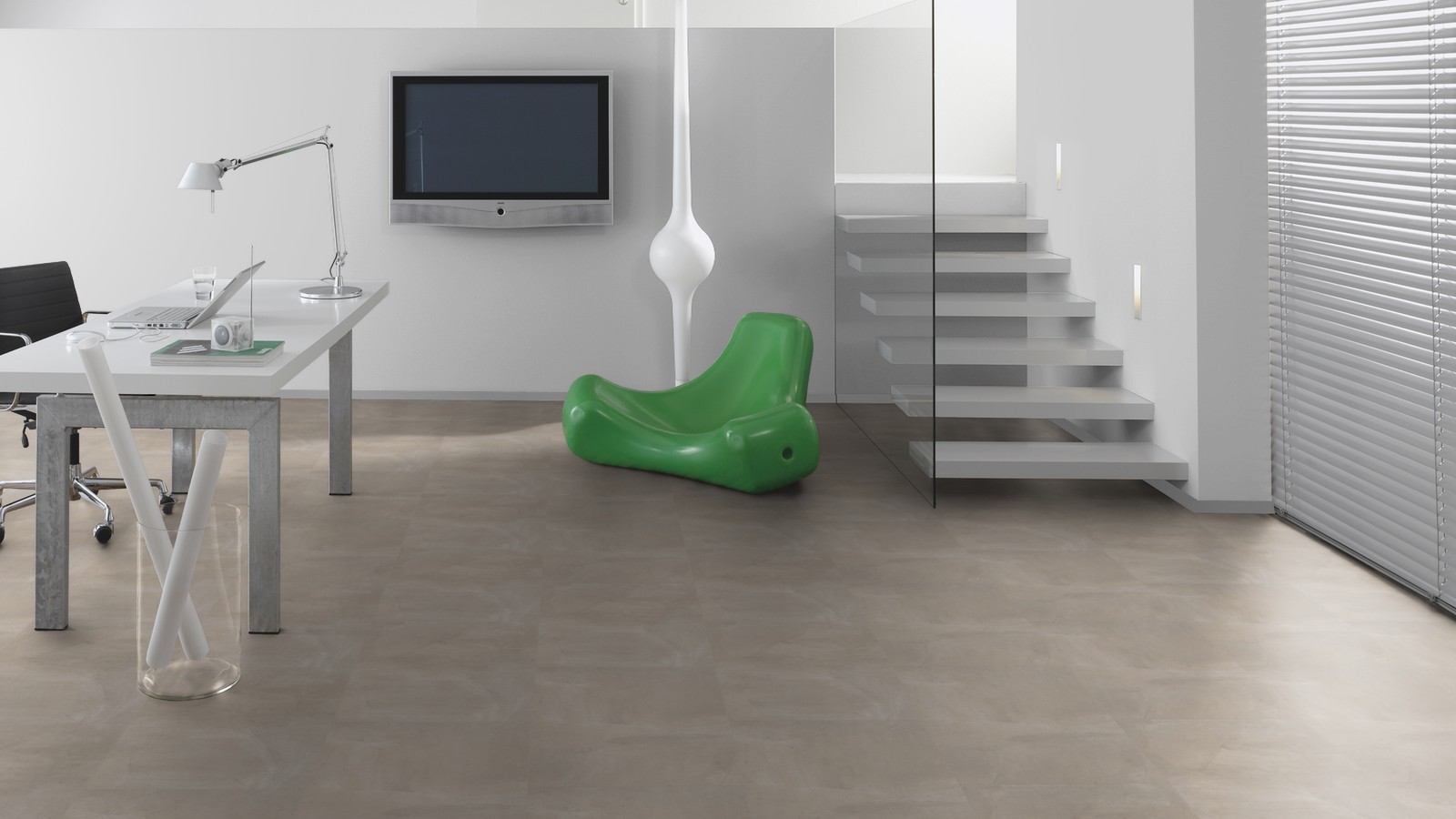 TER HÜRNE Vinyl Stein Neapel hellbeige J05 | Stone Choice Perform | 2. Wahl-4012853140013