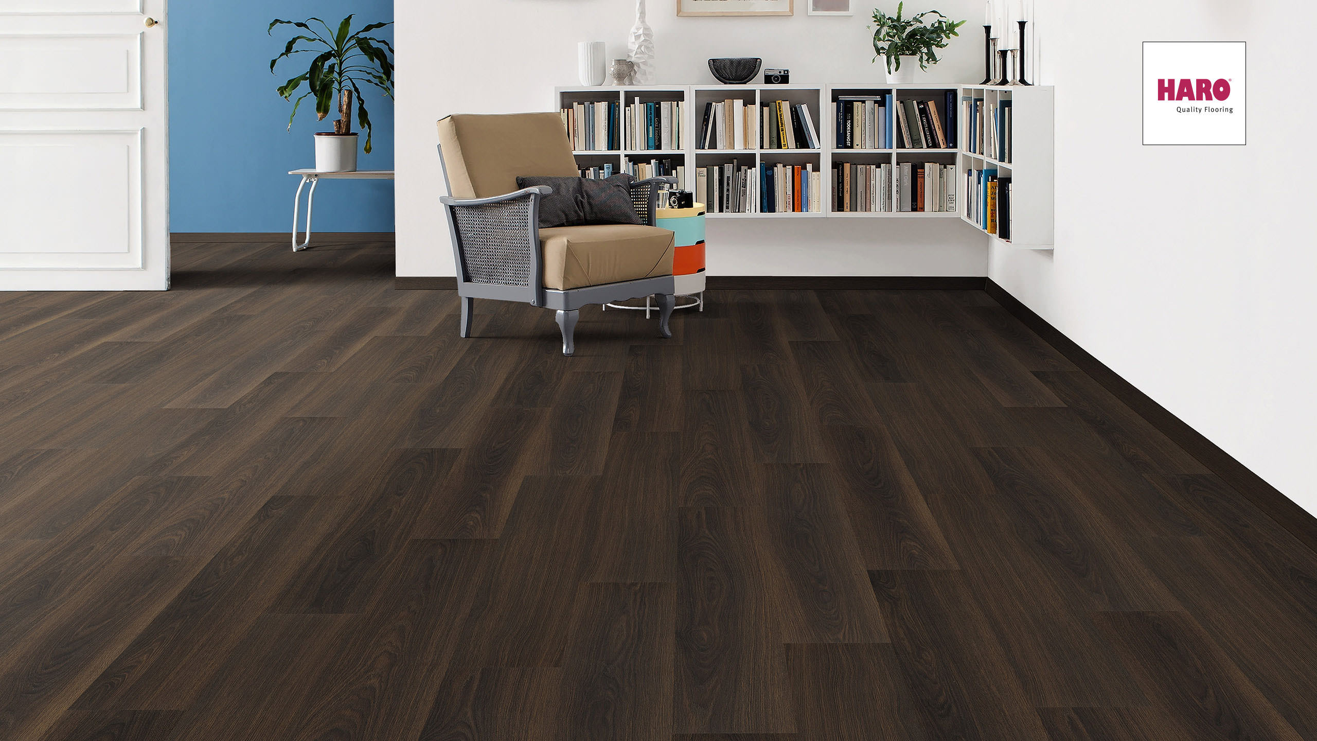 HARO Laminat Räuchereiche achat Landhausdiele | Tritty 100 | 2.Wahl | 20 m²-4018427310585