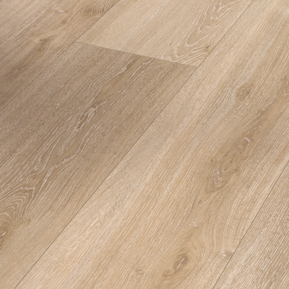 PARADOR Vinylboden Eiche Royal hell gekälkt Holzstruktur 4-seitige Fase | Basic 30-4014809191582