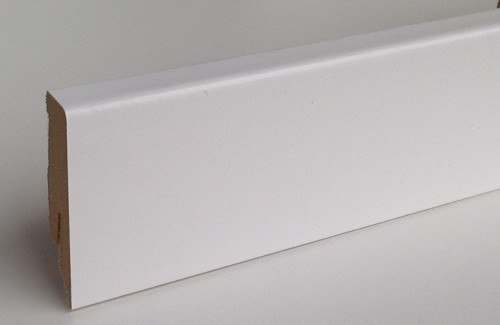 BELLFLOOR Bauhaus Sockelleiste SL 60 Weiß 18 x 60 x 2380 mm-# BELLFLOOR Bauhaus Sockelleiste SL 60 Weiß 18 x 60 x 2380 mm-#