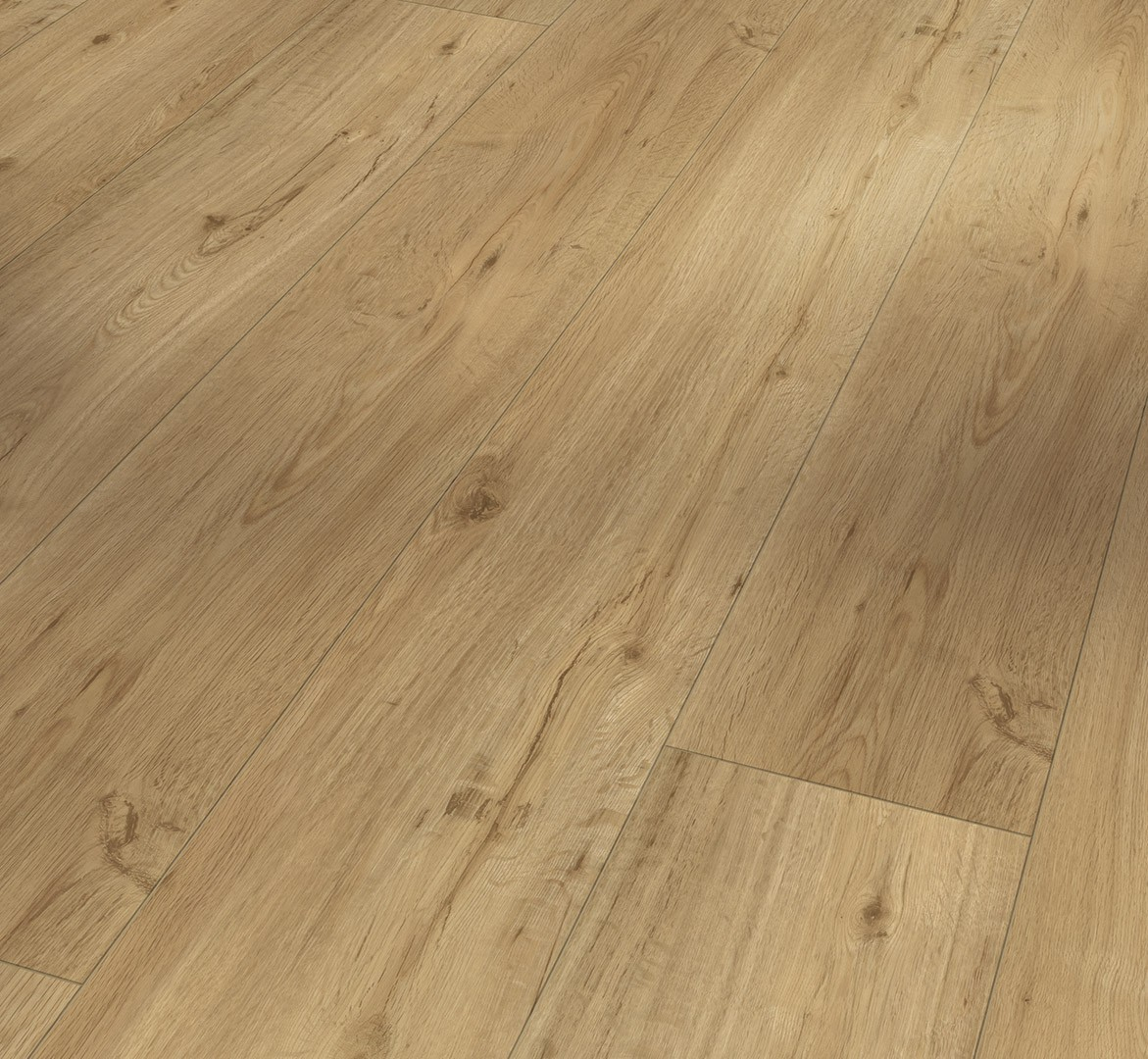 PARADOR Vinylboden Eiche natur Schlossdiele Gebürstete Struktur 4-seitige Fase | Trendtime 6