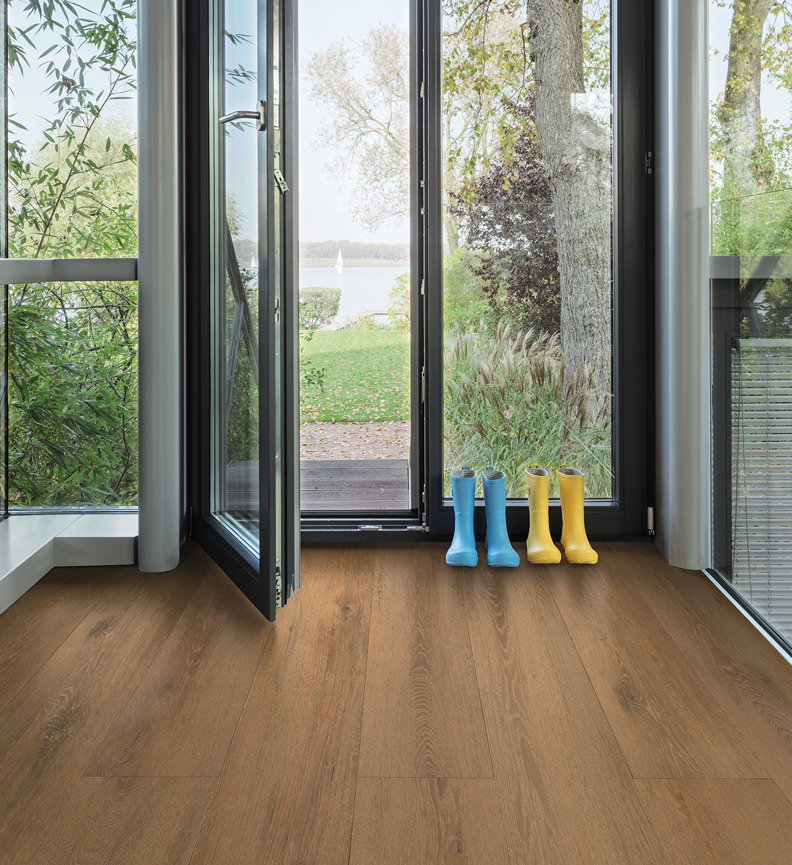 HARO Laminat Eiche Veneto Honig Landhausdiele 4V | Tritty 200 Aqua Gran Via | 2.Wahl-4018427426989