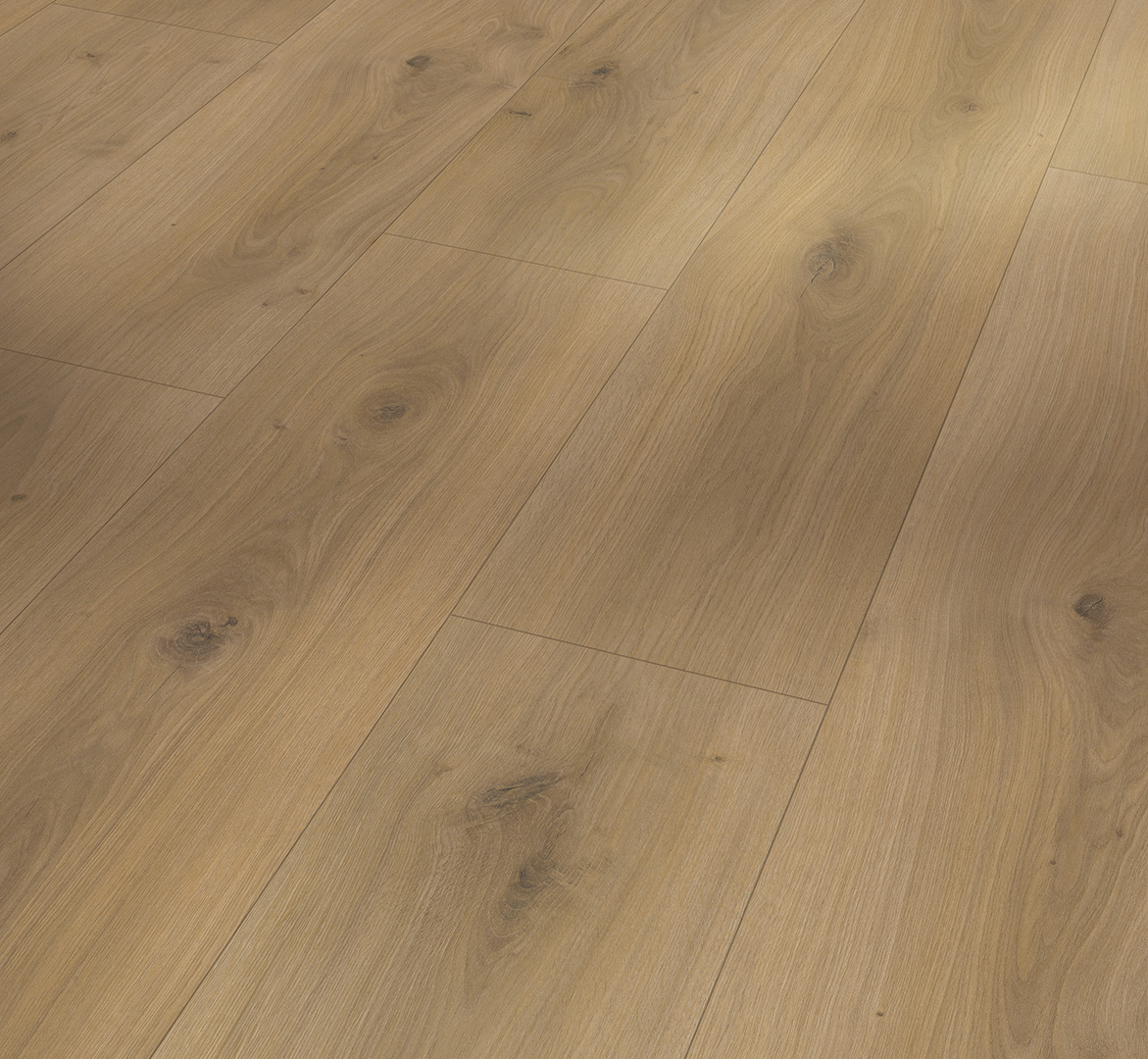 PARADOR Laminat Eiche Horizont natur Landhausdiele Mini-V-Fuge | Basic 600 XS | 2. Wahl | 23 m²-4014809170488