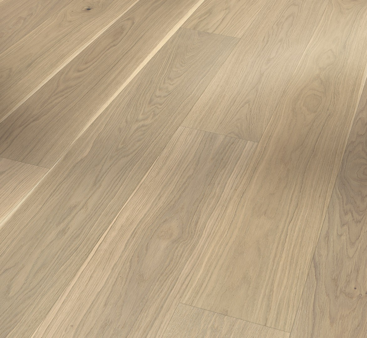 PARADOR Parkett Eiche lebhaft Landhausdiele lackversiegelt matt weiß 4-seitige Minifase | Sonderedition PARADOR Parkett Eiche lebhaft Landhausdiele lackversiegelt matt weiß 4-seitige Minifase | Sonderedition