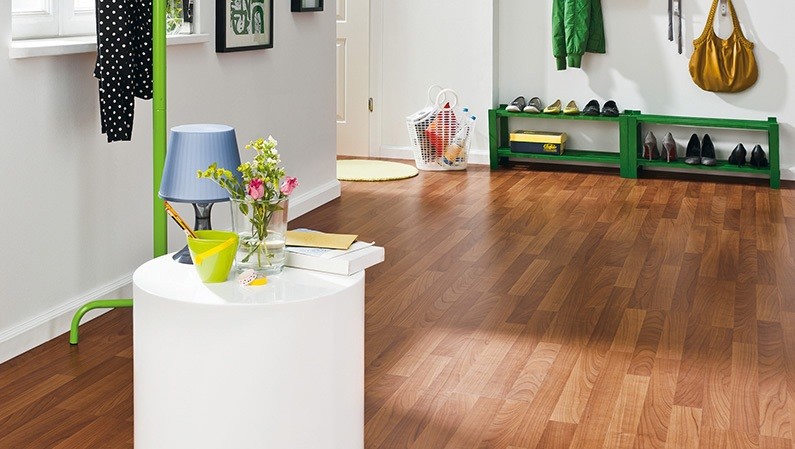 HARO Laminat Kirsche rubin Schiffsboden 3-Stab | Go Floor 200 | 24 m²-4018427265670