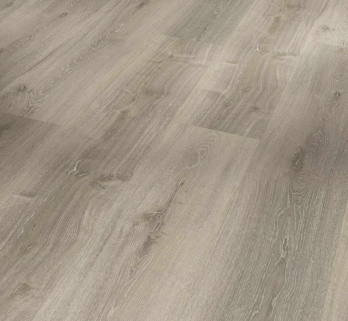 PARADOR Vinylboden Eiche grau geweißt Landhausdiele Gebürstete Struktur | Basic 30-4014809171959