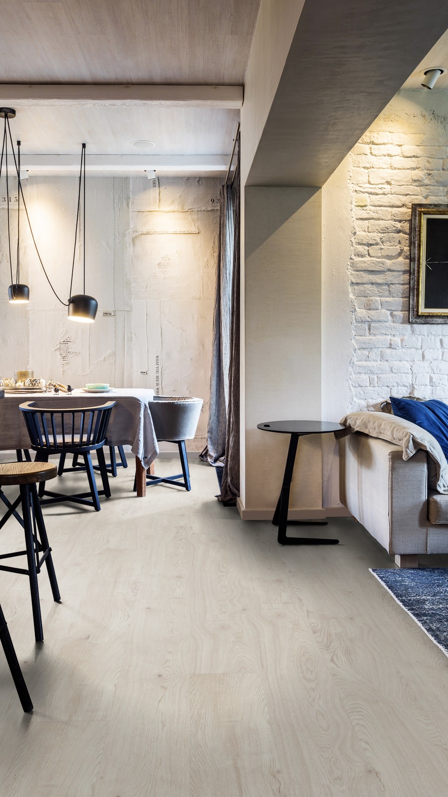 TER HÜRNE Vinylboden Eiche Skagen weiß Lange Landhausdiele F01 | Pure Choice | 26 m²-4012853128547