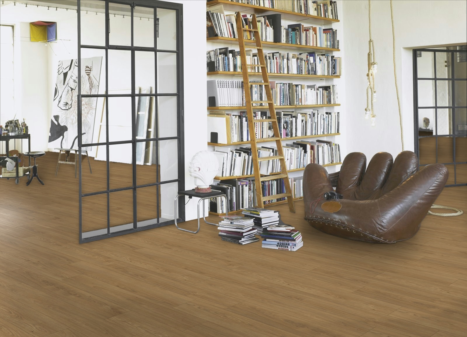 PARADOR Laminat Eiche Mont Blanc braun Landhausdiele Holzstruktur 4-seitige V-Fuge | Classic 1050-4014809268703 guenstig bei bodenverkauf.de kaufen PARADOR Laminat Eiche Mont Blanc braun Landhausdiele Holzstruktur 4-seitige V-Fuge | Classic 1050-4014809268703