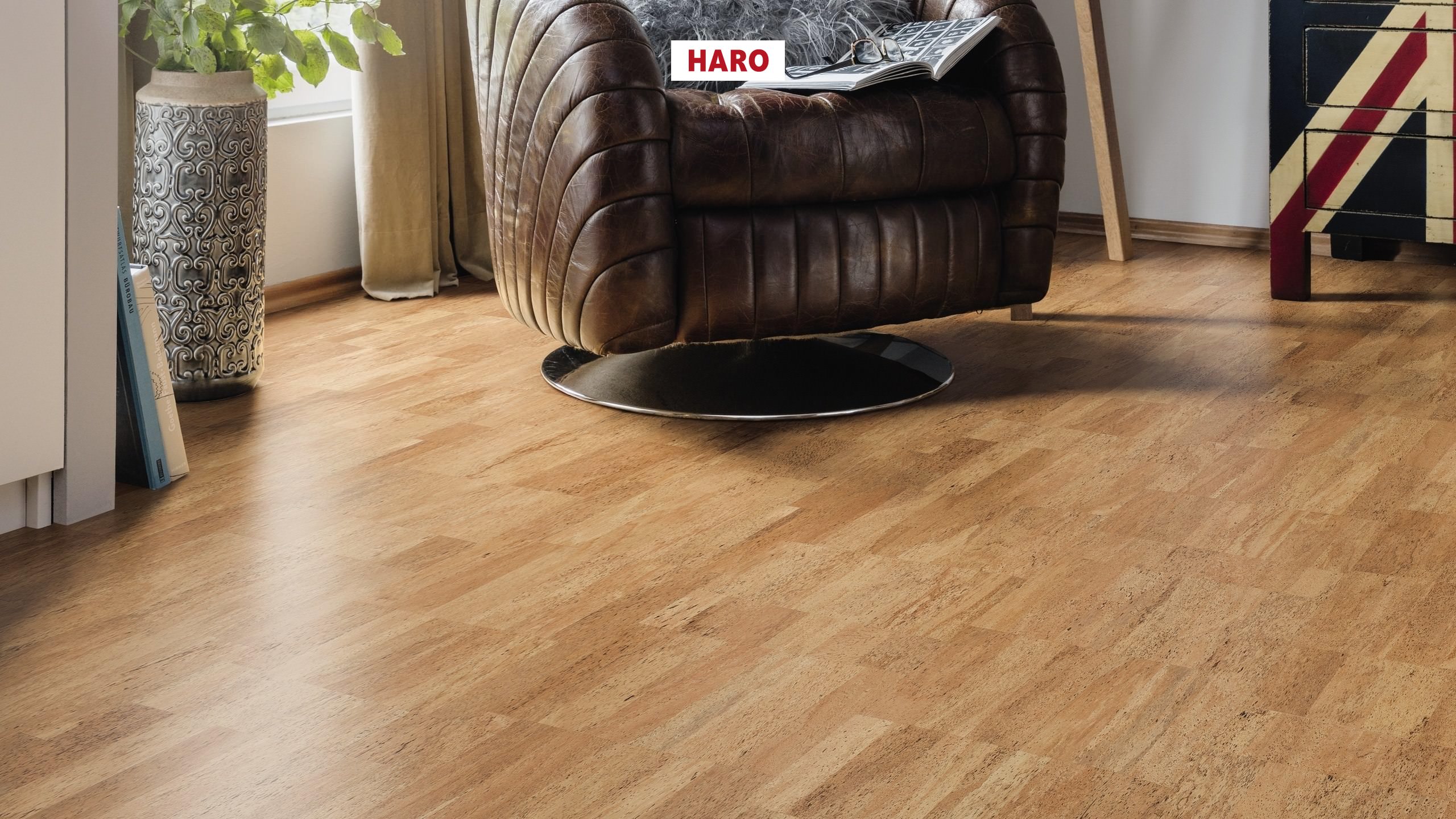 HARO Korkboden Ronda natur permaDur Top Connect | Corkett | 2. Wahl | 34 m²-B-4018427467326