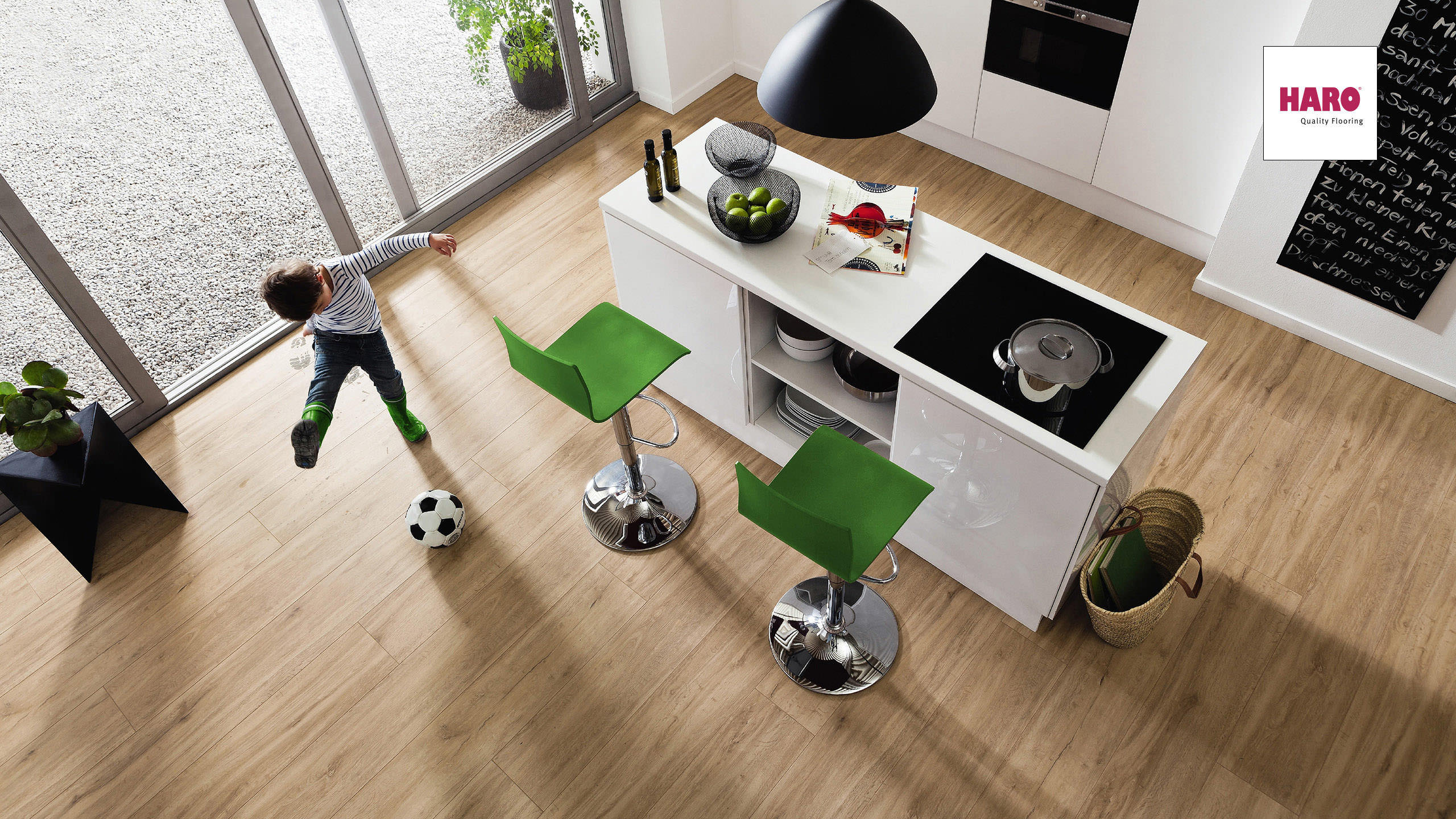 HARO Designboden Sandeiche Landhausdiele XL 4-seitige V-Fase | DISANO Classic Aqua | 14 m²-4018427404901
