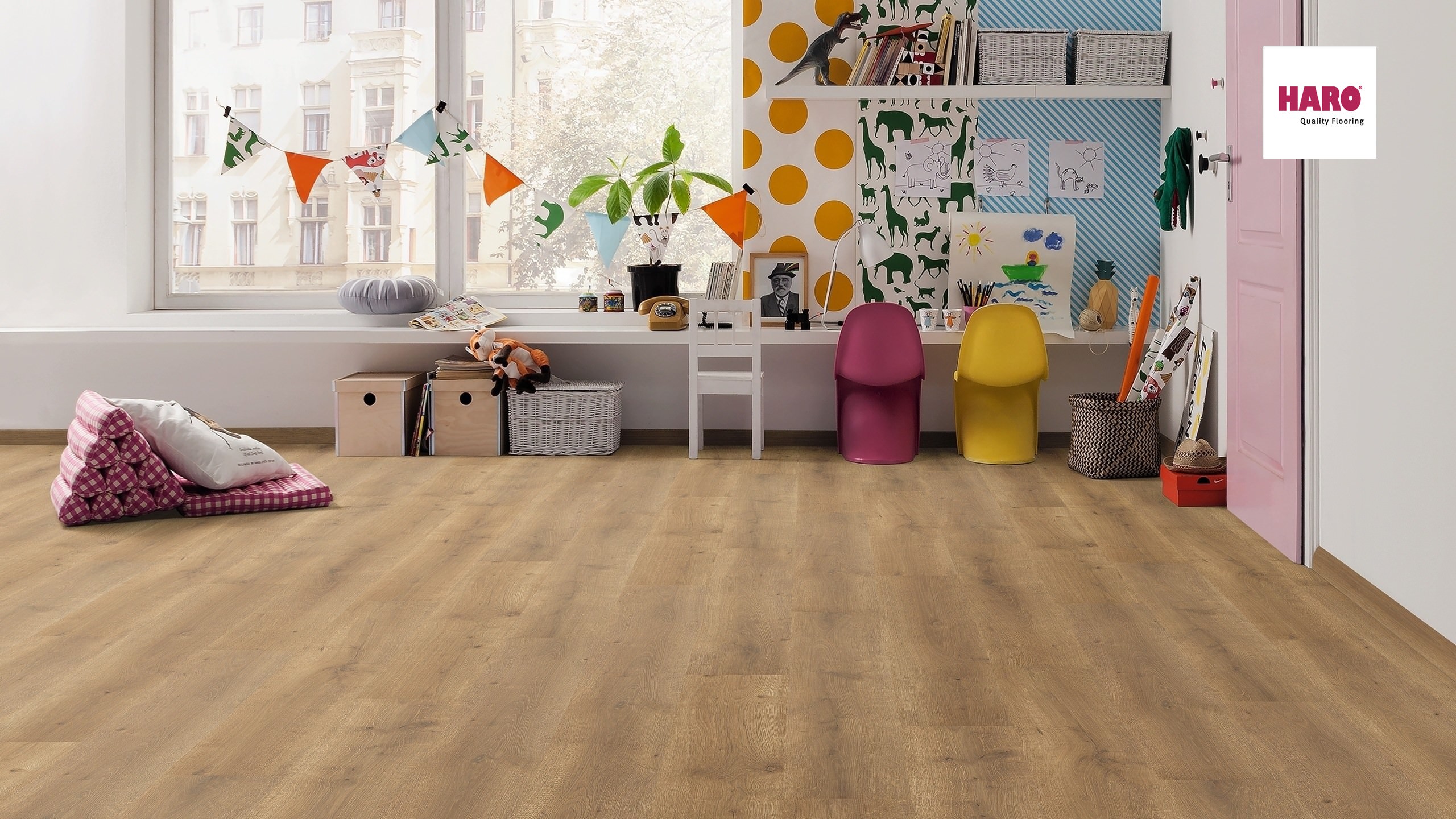 HARO Laminat Eiche Modena soft matt Landhausdiele | Sonderedition | 2.Wahl | 15 m²-4018427447830