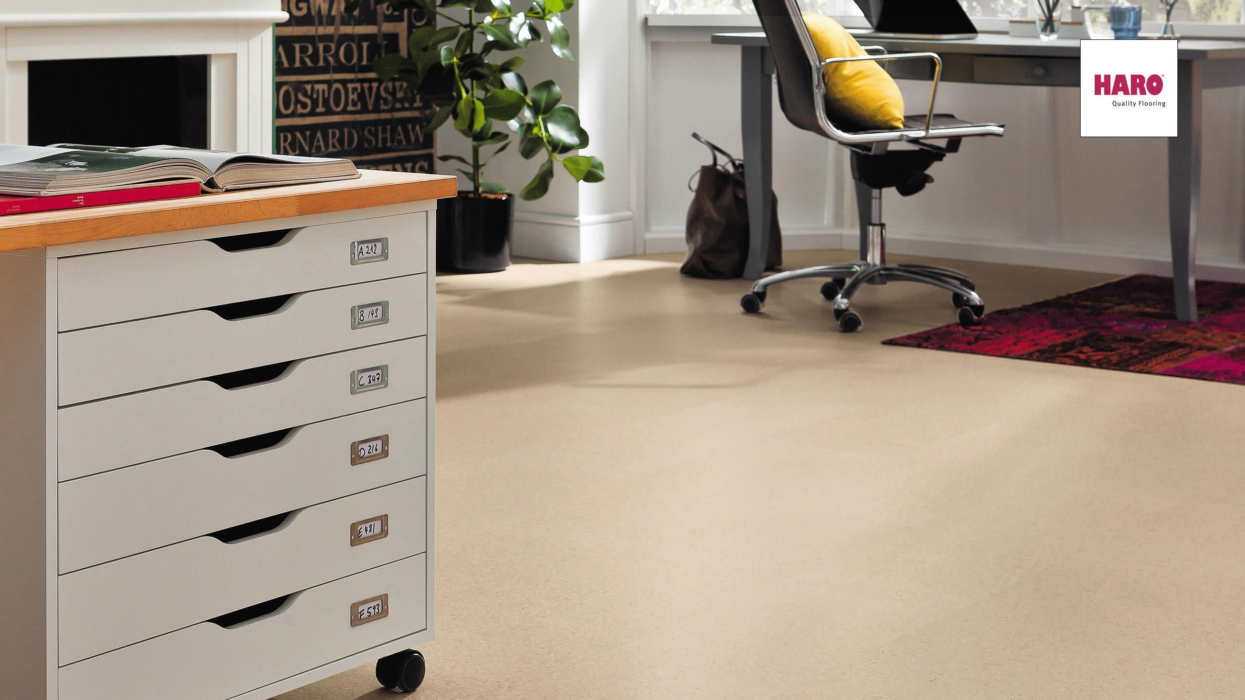 HARO Korkboden Sirio Creme Permadur | Corkett-4018427376529