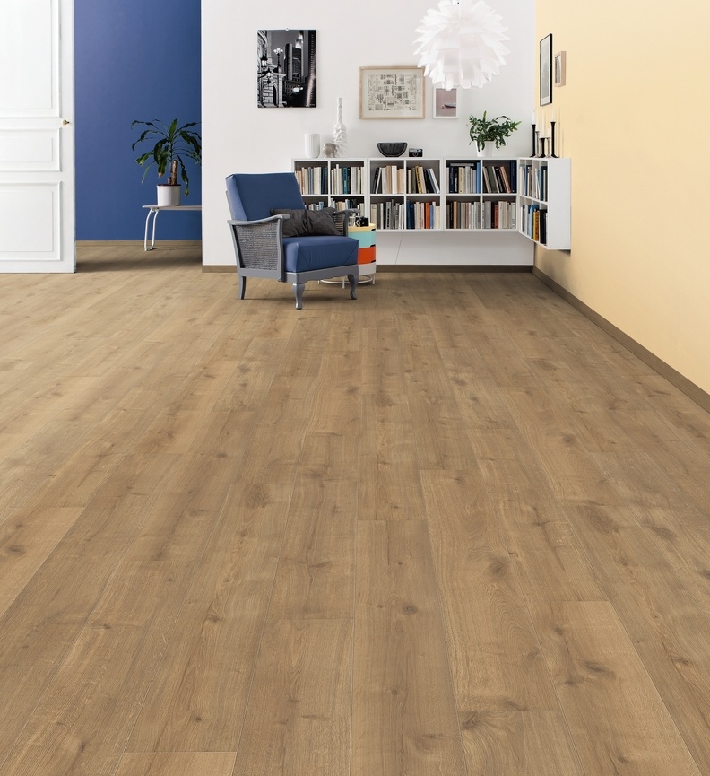 HARO Laminat Eiche Savona natur soft matt Landhausdiele 4V | Tritty 90 | 2.Wahl | 21 m²-4018427447915