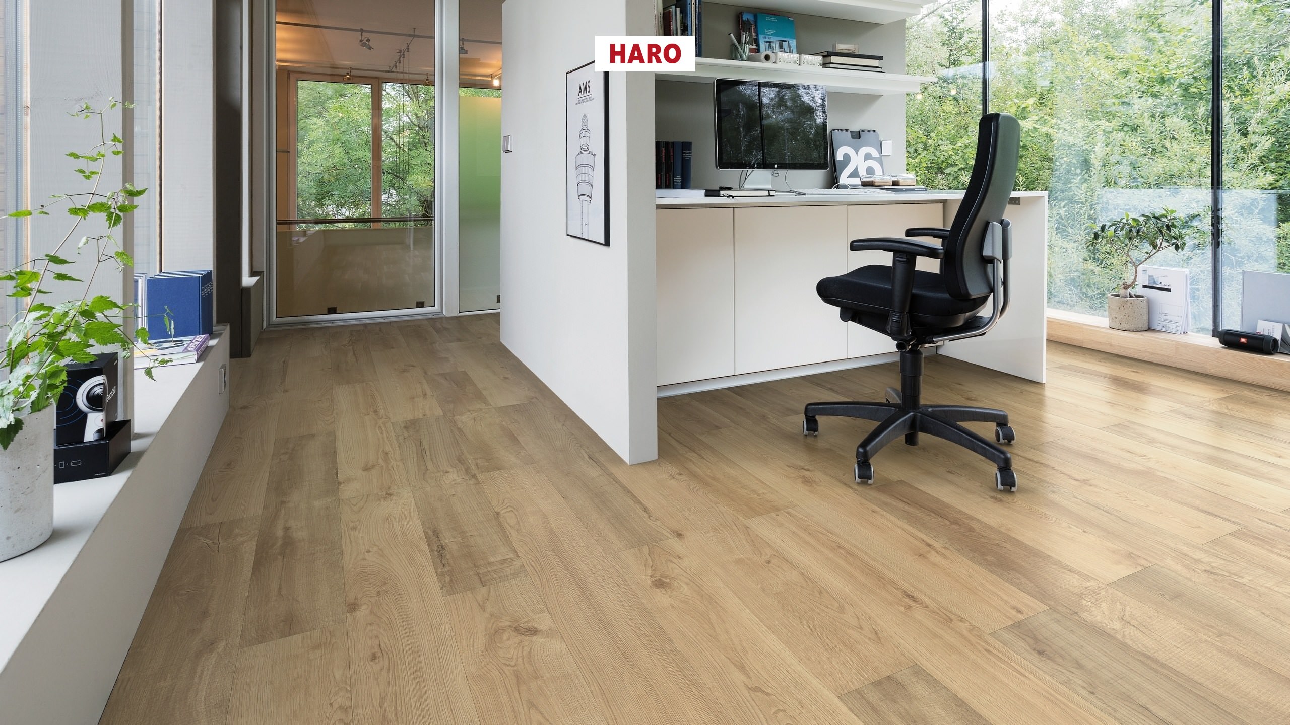 HARO Korkboden Eiche Portland invisible strukturiert | Arteo XL 4V-4018427505837