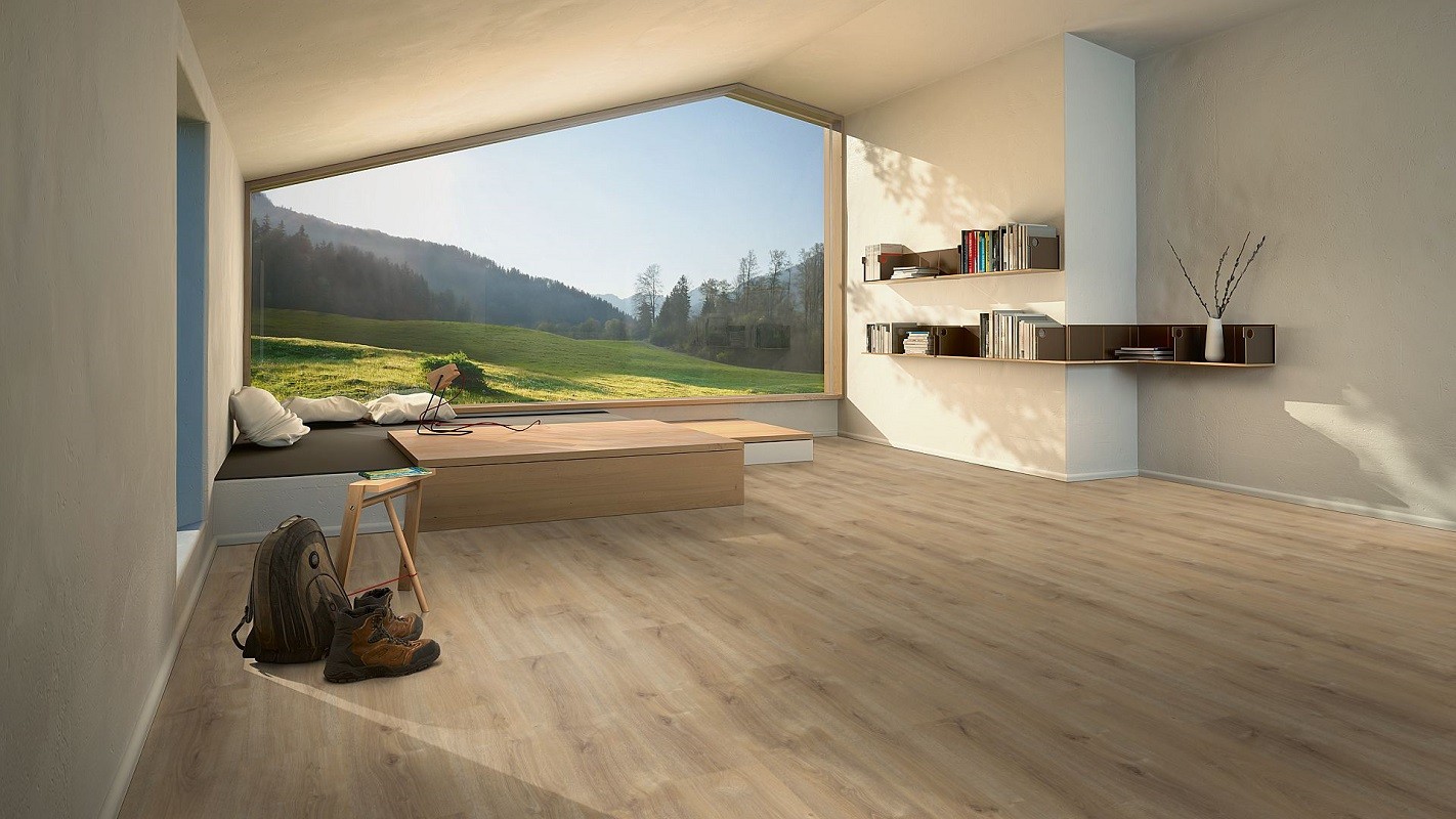 Vinyl Eiche Nova gekälkt Landhausdiele 4-seitige Fase | Eco Balance PUR-4014809174547