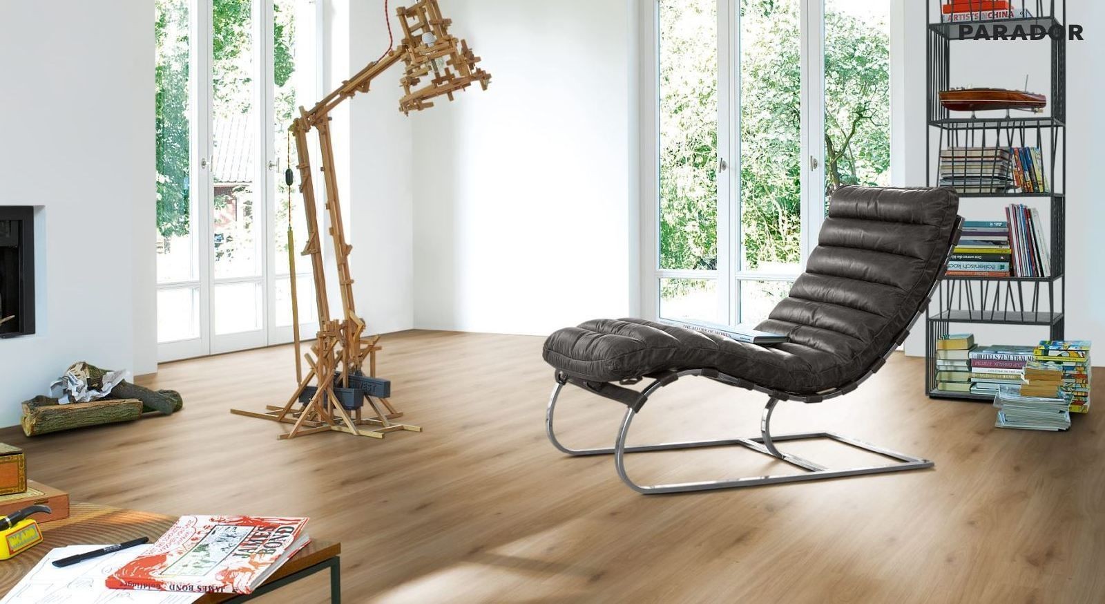 PARADOR Laminat Eiche Horizont natur Landhausdiele Seidenmatte Struktur | Basic 200-4014809170310
