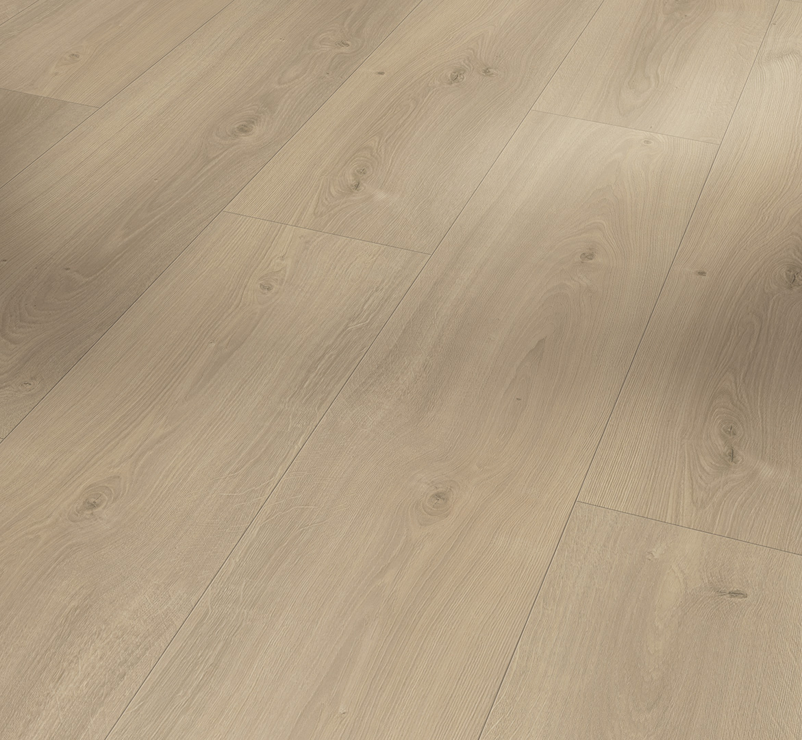 PARADOR Laminat Eiche Avant geschliffen Landhausdiele Naturstruktur 4-seitige V-Fuge | Basic 600 XS-4014809170440