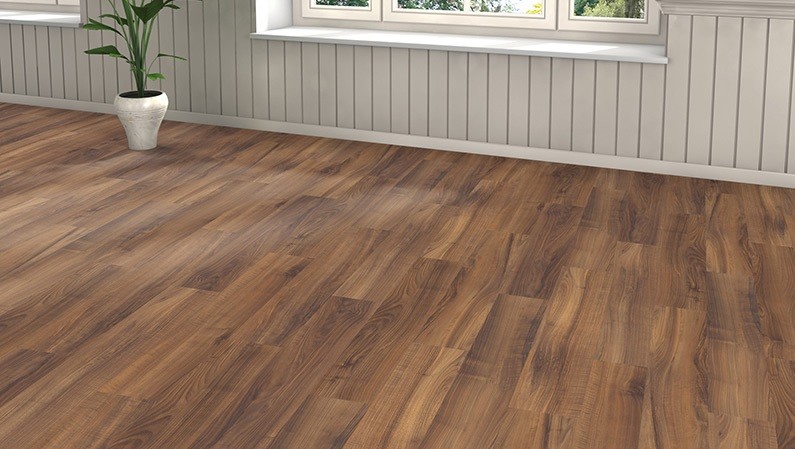 HARO Laminat Italienischer Nussbaum Landhausdiele | Tritty 100 | 2.Wahl | 31 m²-4018427310691