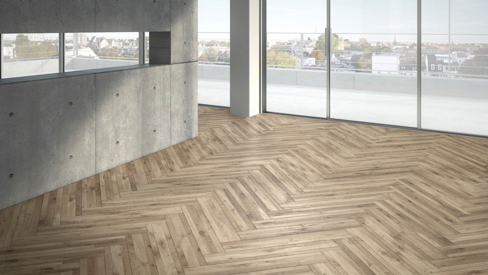 PARADOR Laminat Multiplank Mix natur Rustikalstruktur 4-seitige V-Fuge | Trendtime 3-4014809263395
