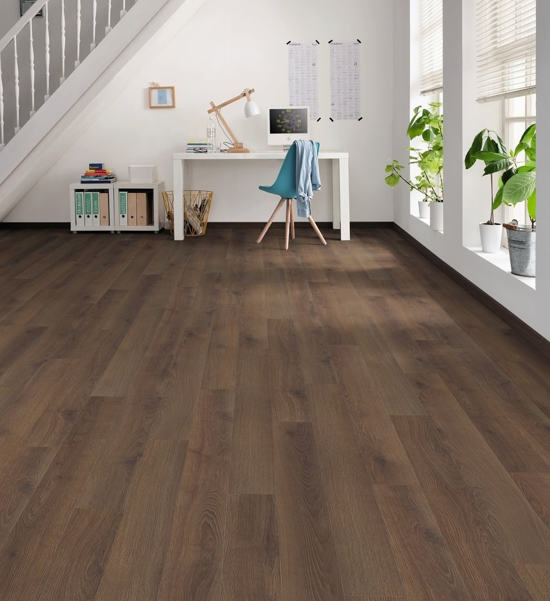 HARO Laminat Eiche Contura geräuchert Landhausdiele 4V | Tritty 100 Loft | 2.Wahl | 37 m²-4018427448134